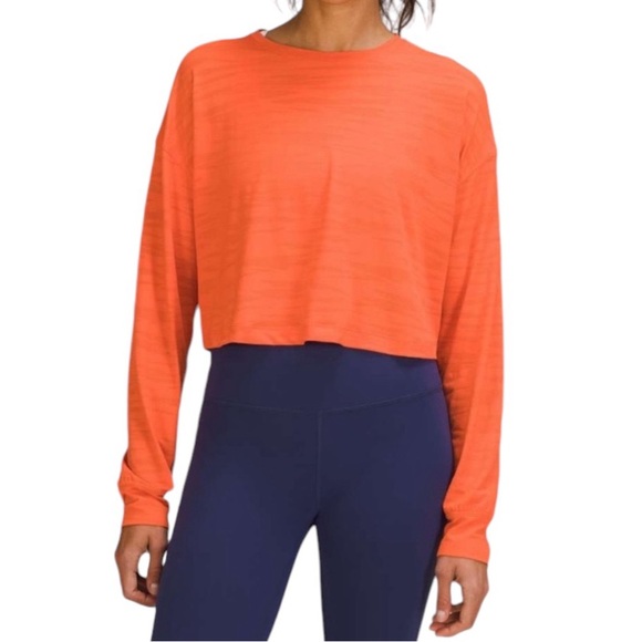 lululemon athletica Tops - Women’s Lululemon Muscle Love Long Sleeve Tee *Tiger Mesh Size 8